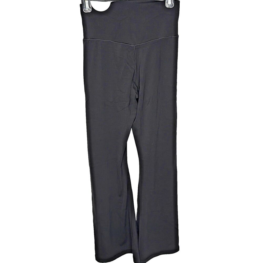 OFFLINE by Aerie Real Me Crossover Flare Legging  Black Large Short Nwt - Picture 7 of 10